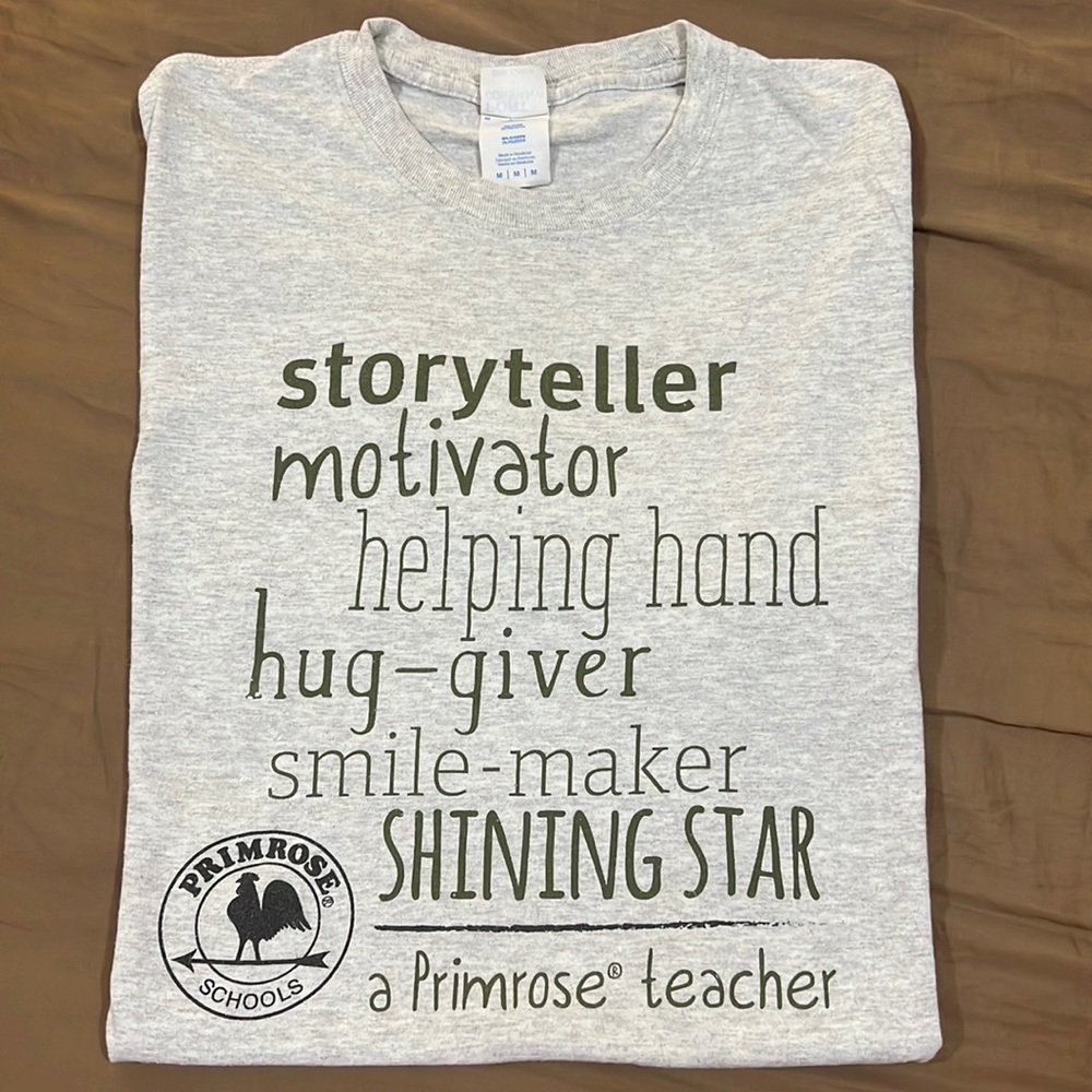 EUC - Primrose Schools Teacher T-Shirt Cotton